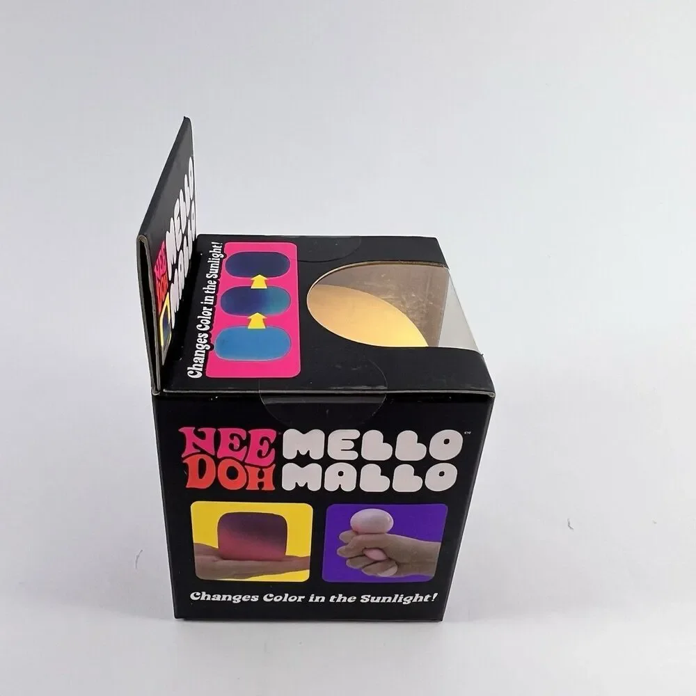 Schylling NeeDoh Mello Mallo Color Change Squishy Stress Toy New Sealed